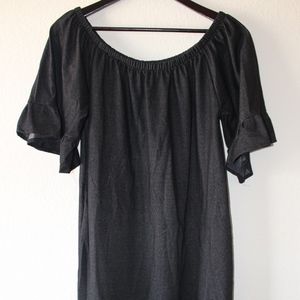 Off Shoulder Ruffles Dress